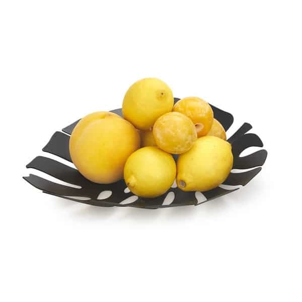 Balvi Fruit Platter Monstera - 30cm - Black