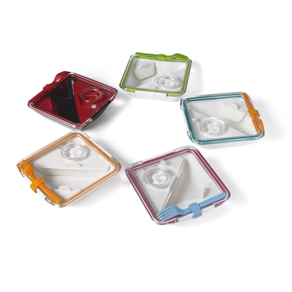 Musta + Blum Lounaslaukku BOX APPETIT Musta + Blum Lounaslaukku BOX APPETIT – Valitse väri: White/Ocean