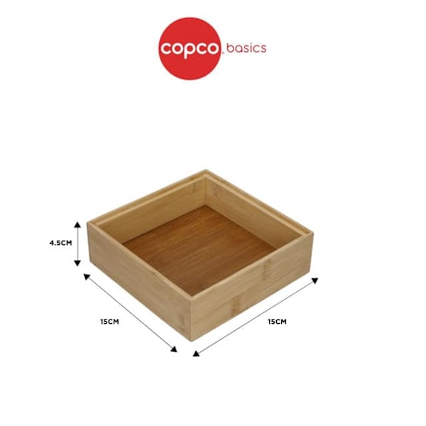 COPCO Bamboo Home Organisers - Set 3pcs.