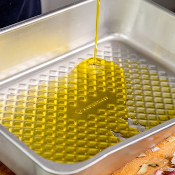 MasterClass Recycled Aluminium Roasting Pan with Pouring Spout - 40x29cm