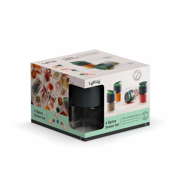 Lékué Spice Shaker - Set of 4pcs.