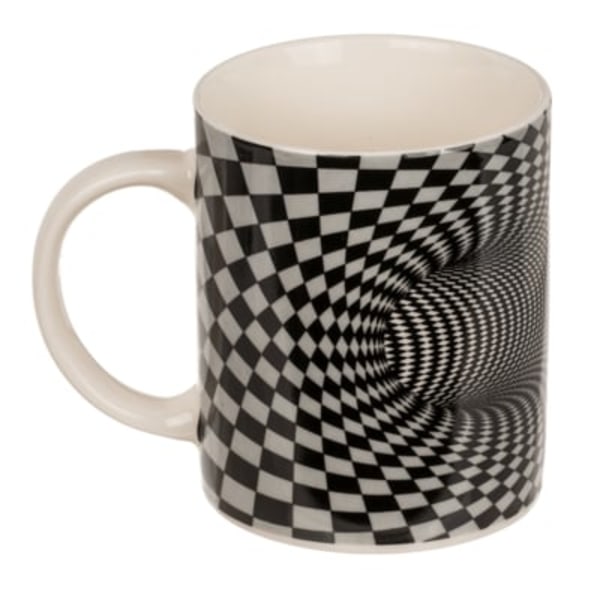 Out of the Blue Mug Optical Illusion