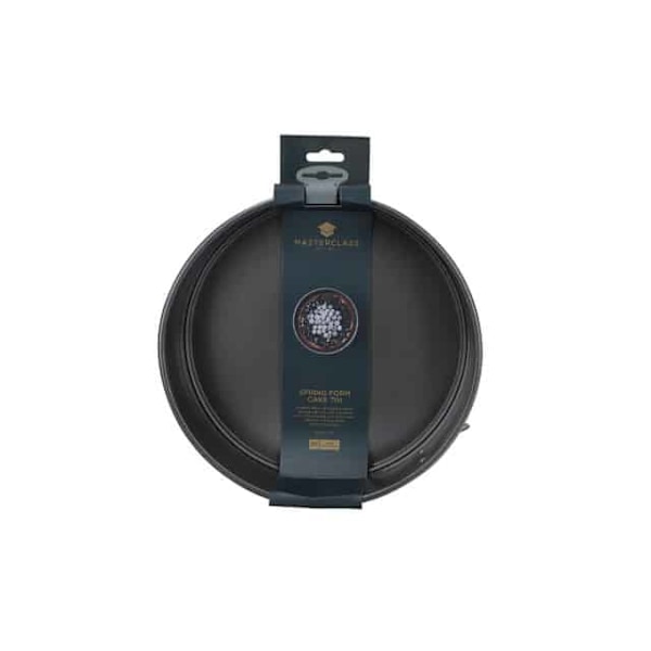 MasterClass Non-Stick 23cm Loose Base Spring Form Cake Pan