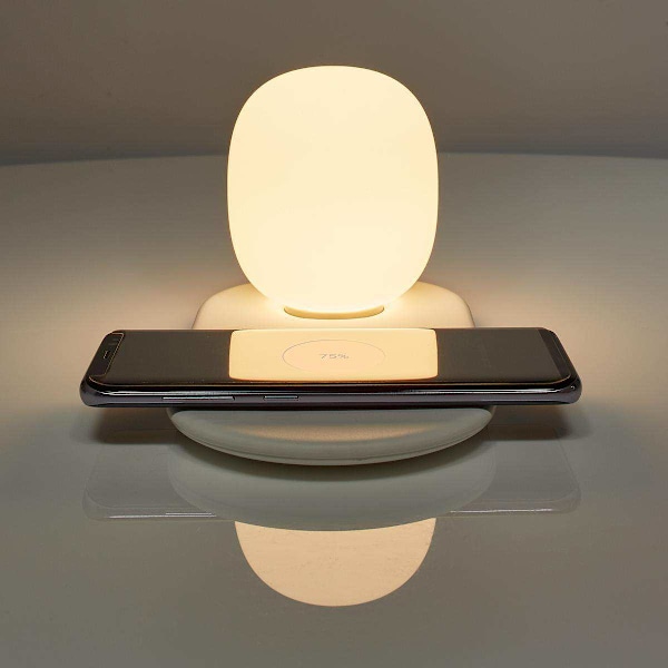 Nedis LED Lamp with Wireless QI Charger