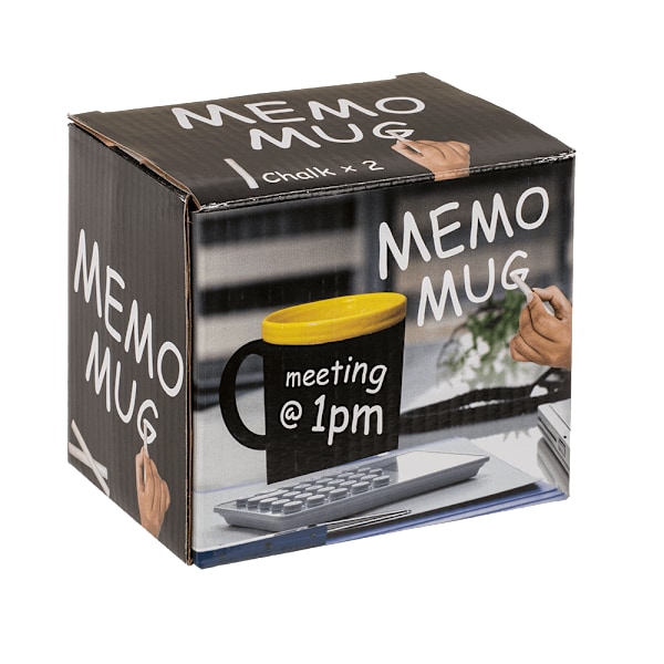 Out of the Blue Writeable Stoneware Mug with Chalk