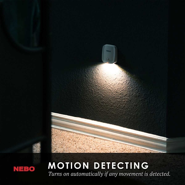 NEBO Motion Sensor Night Light - set 3pcs