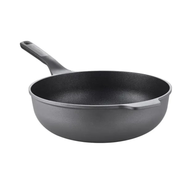 BergHOFF Leo Line Recycled Wok Pan Stone Non-Stick - 30cm
