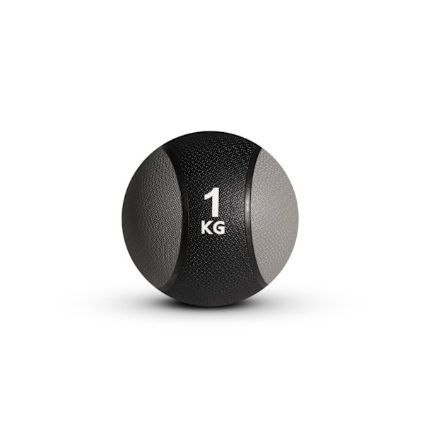 Sveltus Medicine Ball Rubber Black/Grey - 1kg