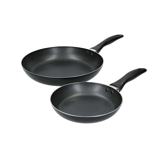 KitchenCraft Aluminium Induction Frying Pan Set (20 / 28cm)