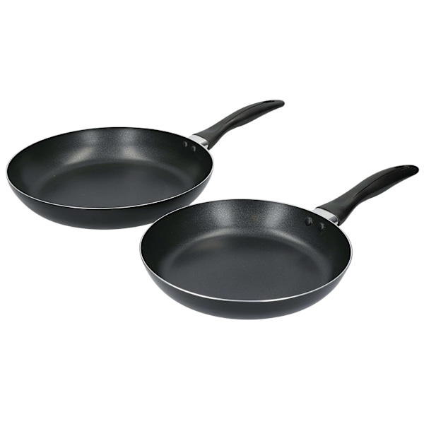 KitchenCraft Aluminium Frying Pan Set (24 / 28cm)