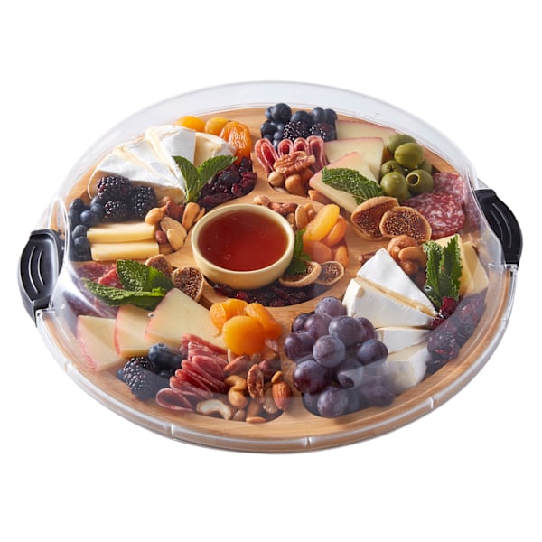 Farberware Build-a-Board | Bamboo Divided Serving | Diameter 35,5cm