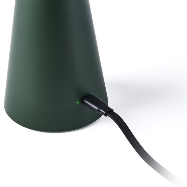 Lexon Design MANO Geelijakelu Laite LED-valolla Lexon Design MANO Tummanvihreä Geelijakelu Laite LED-valolla
