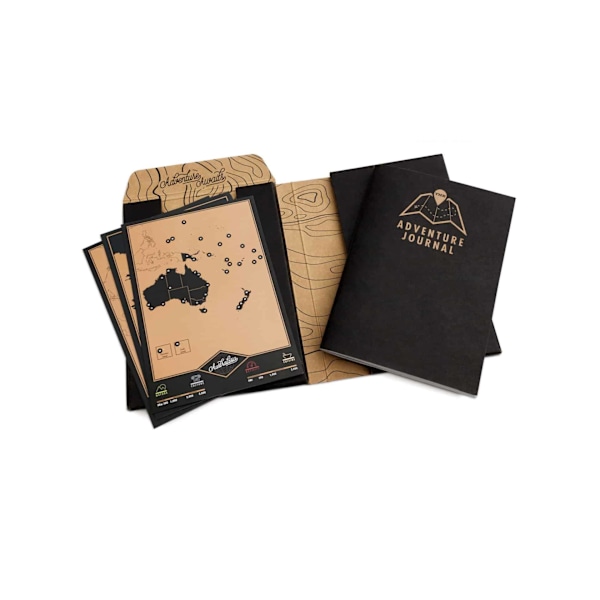 Luckies Adventure Journal - Scratchable Adventurer's guide