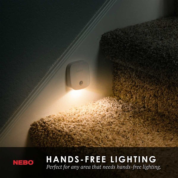 NEBO Motion Sensor Night Light - set 3pcs