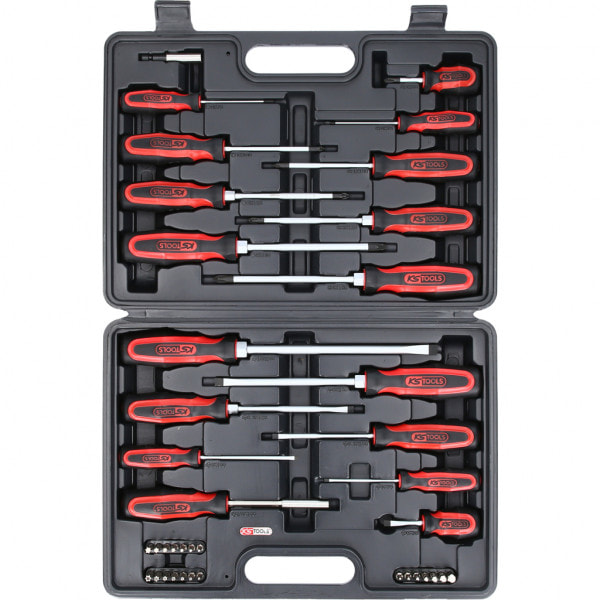 KS Tools ErgoTorque Plus Screwdriver and Bit Set - 39pcs.