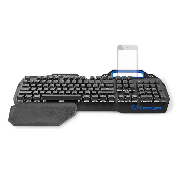 Nedis Gaming Keyboard - Wired - RGB Led - US Layout