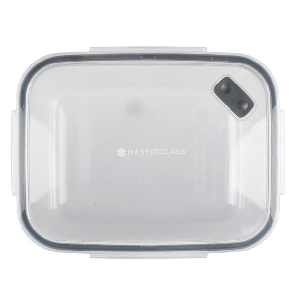 MasterClass Eco Snap Food Storage Container - 0.8L Rectangle