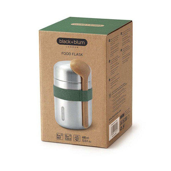 Black + Blum BAM Food Flask 400ml Ocean