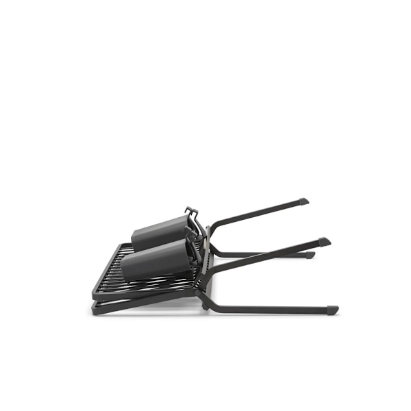 Brabantia Foldable Dish Drying Rack Dark Grey