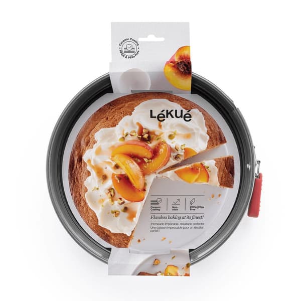 Lékué kageform – kulstofstål – nonstick – springform 24 cm