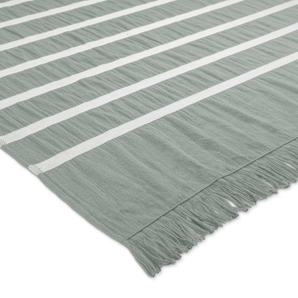 Walra Fouta Hammam-pyyhe Sunny Stripes 100x180cm Walra Fouta Hamam-pyyhe Auringonkukka Raidat 100x180cm - Terra