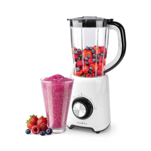 Nedis Stand Blender 800W 1.5L Black/White