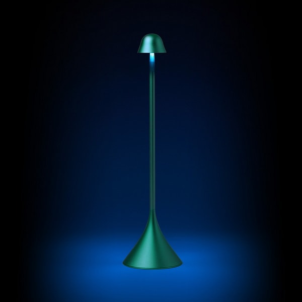 Lexon Design STELI Bell Table Lamp Light Pink