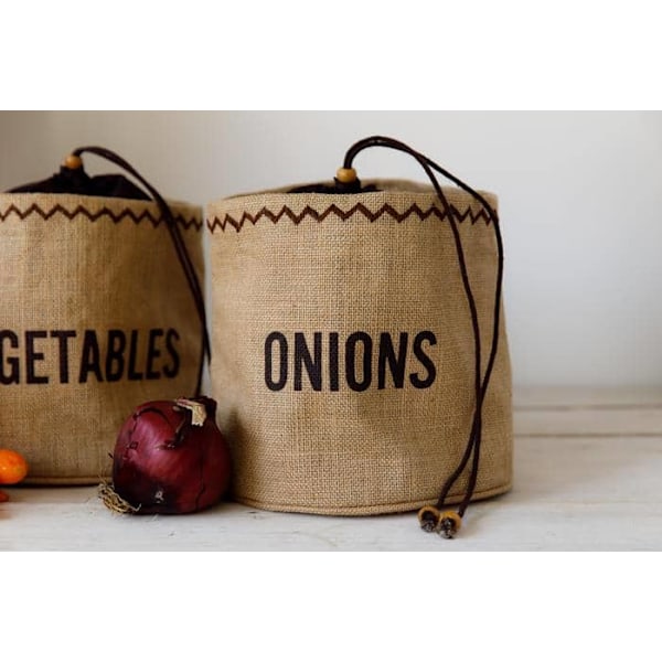 Natural Elements Storage Jute Sack Onion