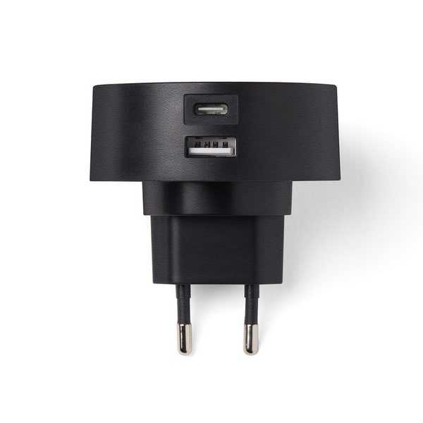Lexon Design PowerON Dual USB Wall Charger Soft Gold