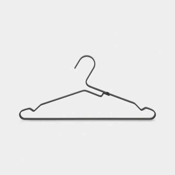 Brabantia Aluminium Clothes Hangers Set - 4pcs. Black