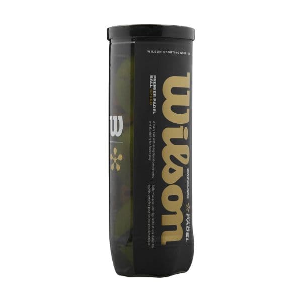 Wilson Premier Padel Speed Ball Gul | Rör 3 st.