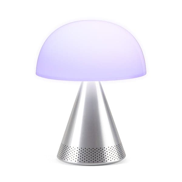 Lexon Design MINA L Audio Portable Audio LED Lamp Titanium