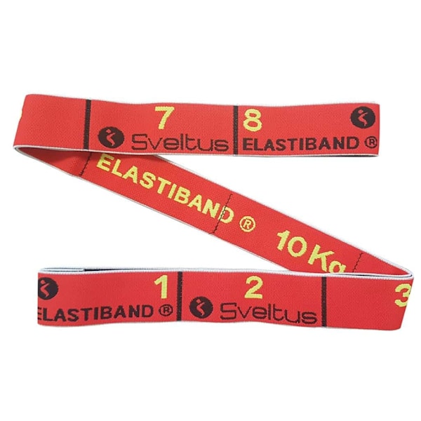 Sveltus Multi Elastiband Red - 10 kg