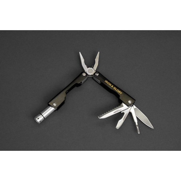 Iron &amp; Glory Tooled Up LED Multi-Tool Black