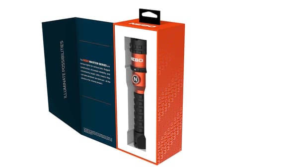 NEBO Master Series FL3000 Rugged Rechargeable Flashlight