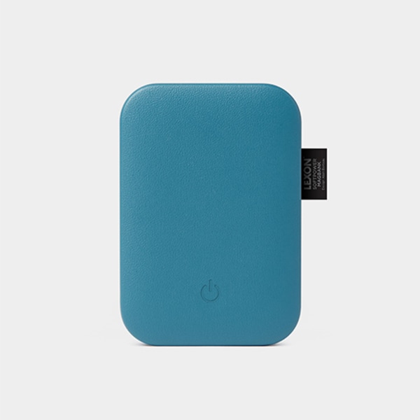 Lexon Design Softpower Magnetic Magbank Blue