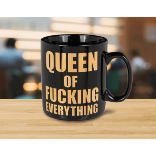 Out of the Blue Coffee Mug - Queen of Everything