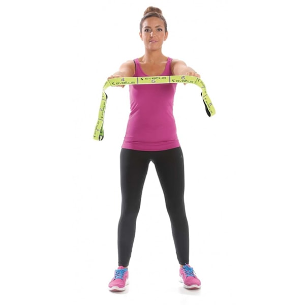 Sveltus Elastiband 10 kgs - Yellow 90cm (w. Exercise Poster)