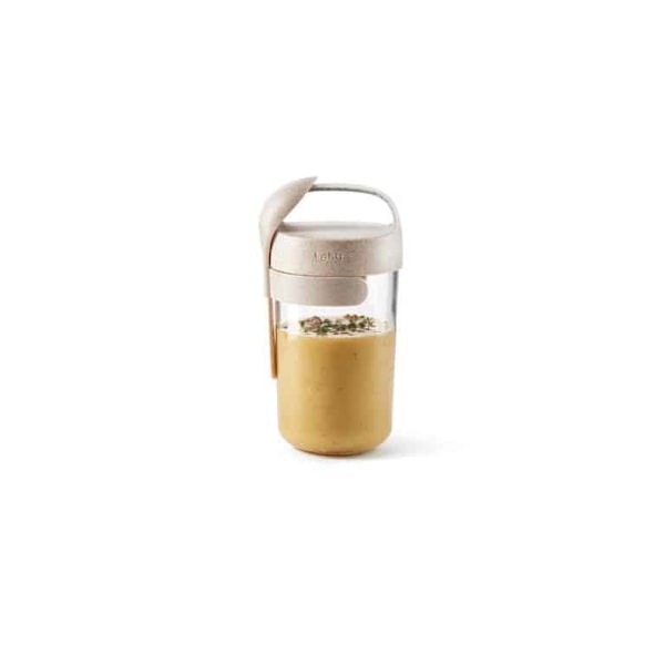 Lékué Jar To Go Organic 600 ml with Spoon