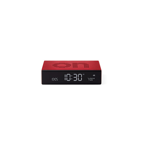 Lexon Design Flip + Premium Alarm Clock Mint
