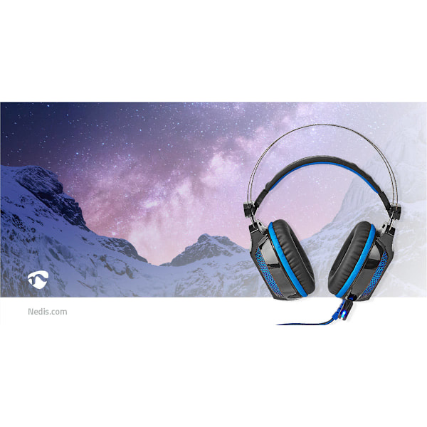 Nedis Gaming Headset - Over-ear - Surround - Micrphone