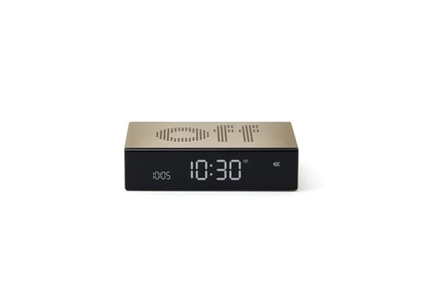 Lexon Design Flip + Premium Alarm Clock Dark Green