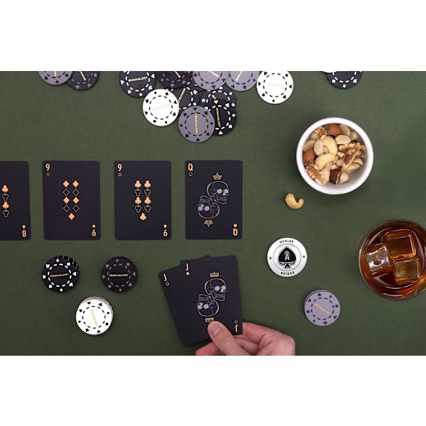 Iron & Glory Dead Mans Hand - Premium Poker Set