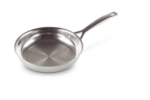 Le Creuset stegepande i rustfrit stål uden belægning – 24 cm