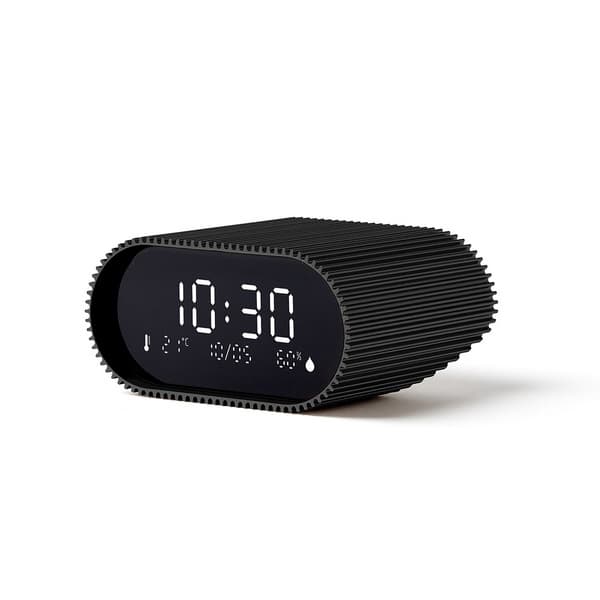 Lexon Design Ray Alarm Clock Rechargeable Vivid Gold