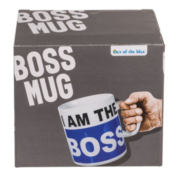 Out of the Blue Stoneware Mug - I am the Boss