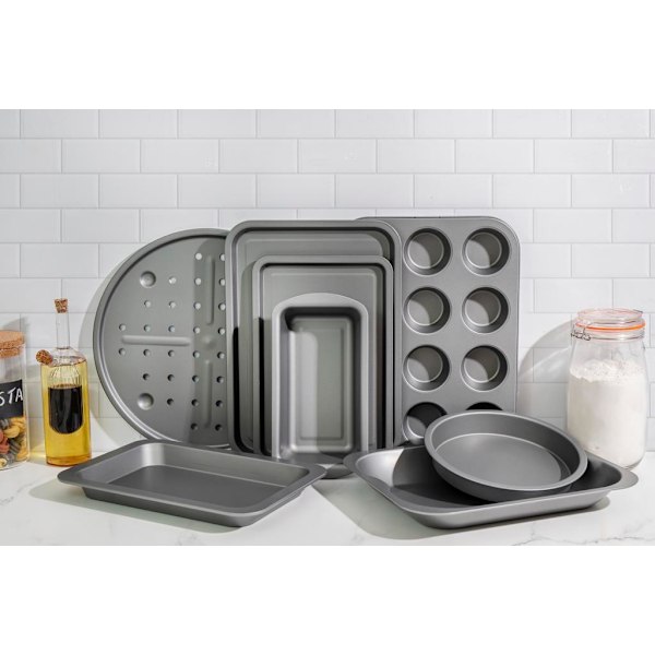KitchenCraft Non-Stick Roasting and Baking Set 8pcs