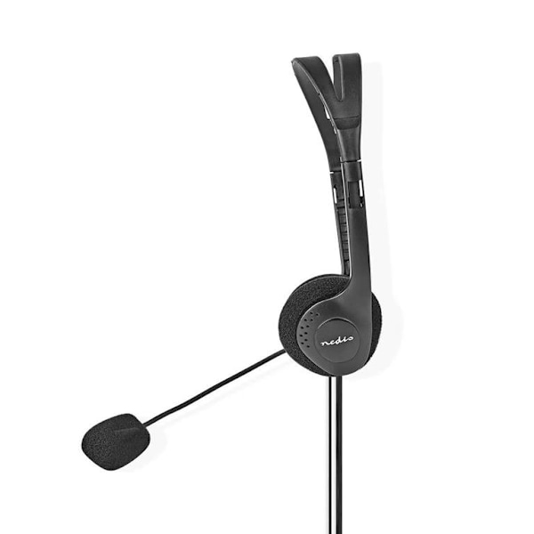 Nedis PC Headset On-Ear Microphone Pink