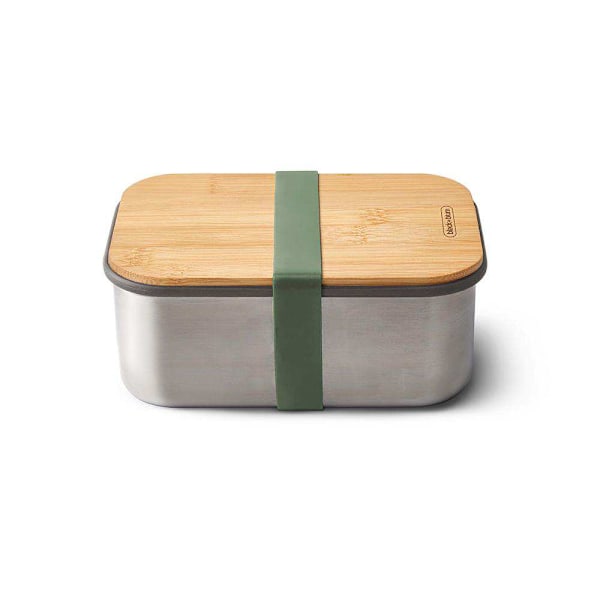 Black + Blum Stainless Steel Sandwich Box Large Olive