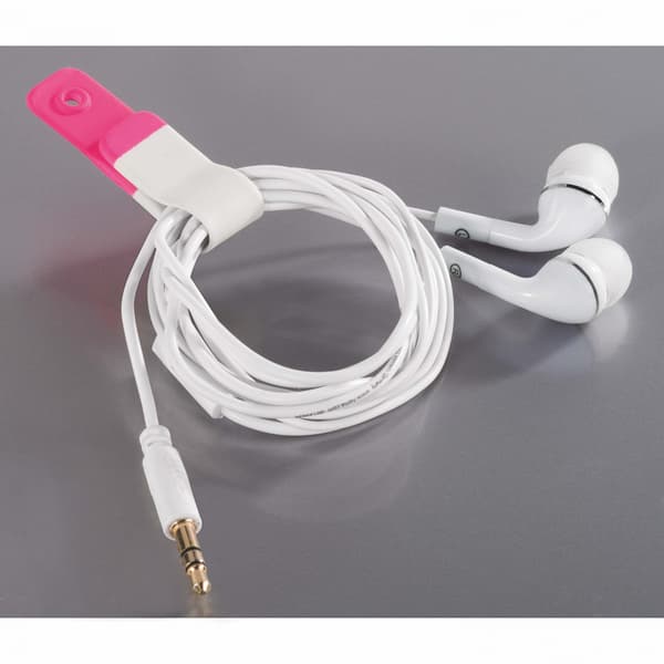Hama Magnetic Cable Tie for Headphones - 2pcs Blue